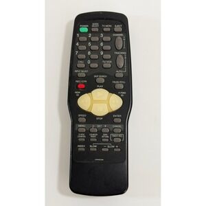 Mitsubishi Remote Control Black 076R0DC060 TV VCR Replacement Controller